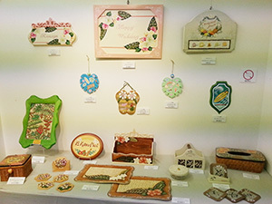 ハワイアントールペイント＆ステンシル展 : 銀座ソレイユ